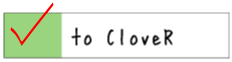 to CloveR